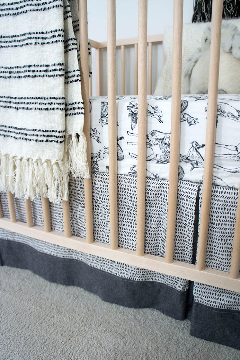 Charlie’s Black and White Woodland Nursery The Humble Nest